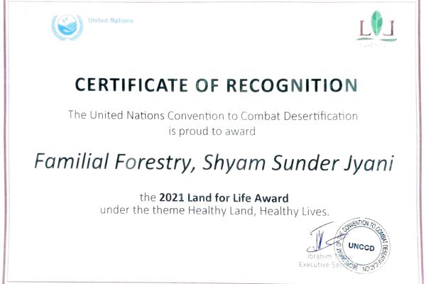 Familial Forestry Action-UNCCD